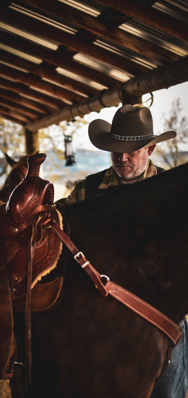 Hat Band — "Garnet"