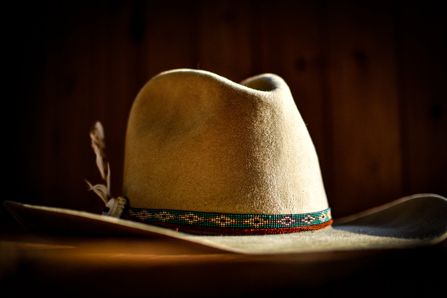 Hat Band — “Buck Creek” in turquoise