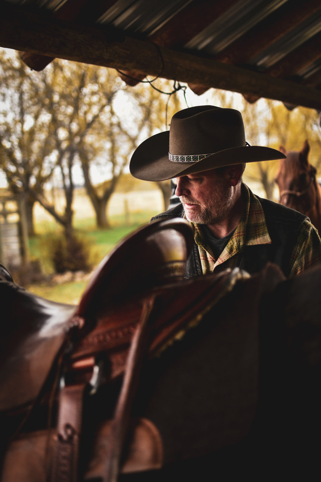 Hat Band — "Garnet"