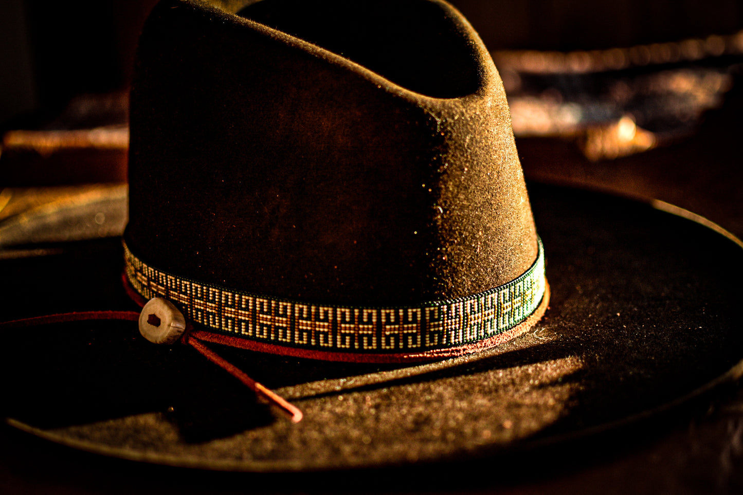 Hat Band — “Cinch” in olive