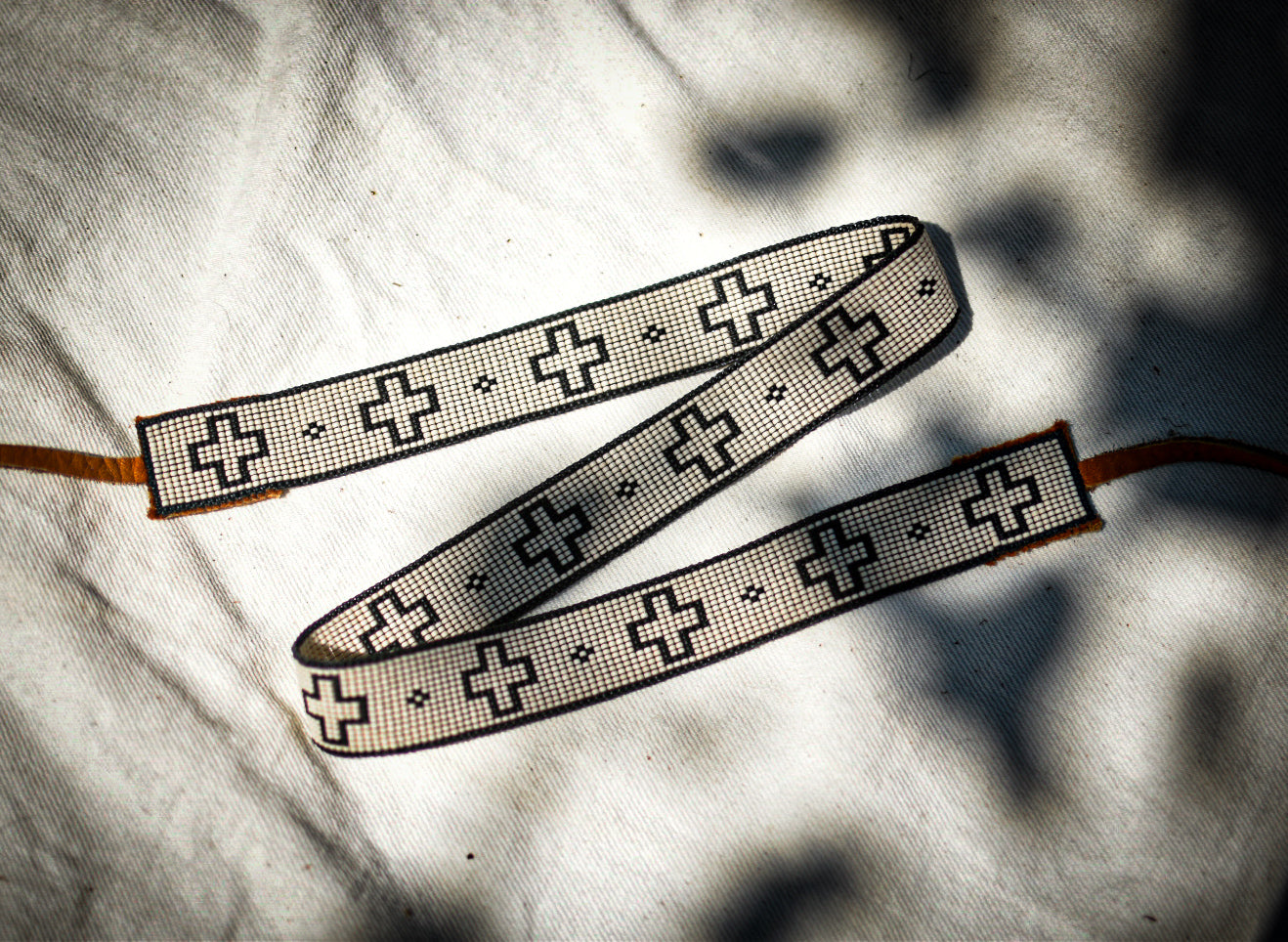 Hat Band — “Open Cross”