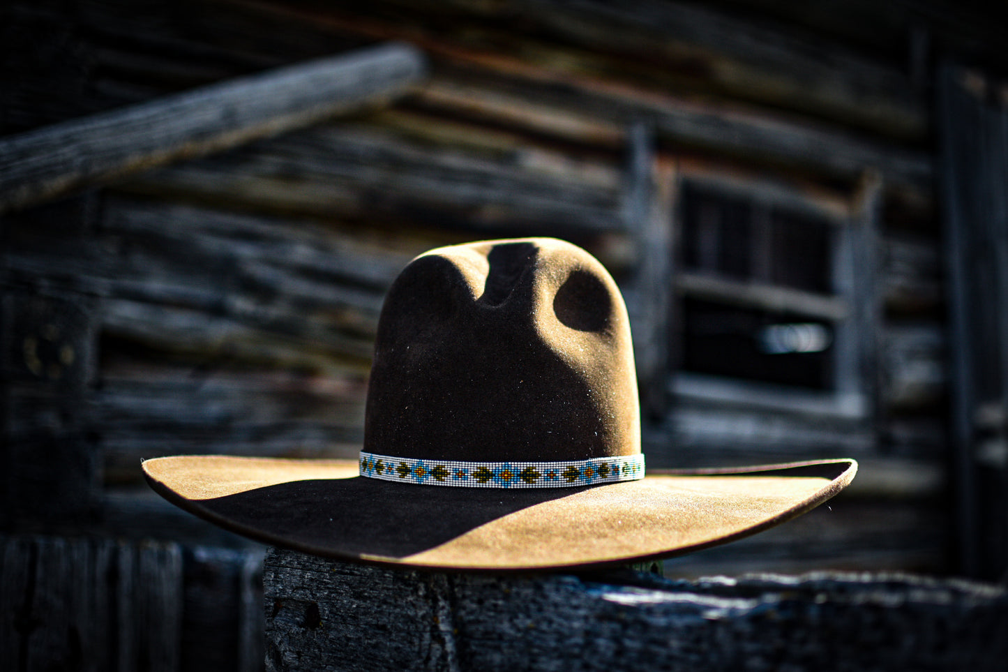 Hat Band — Made to Order — “Prairie Crocus”