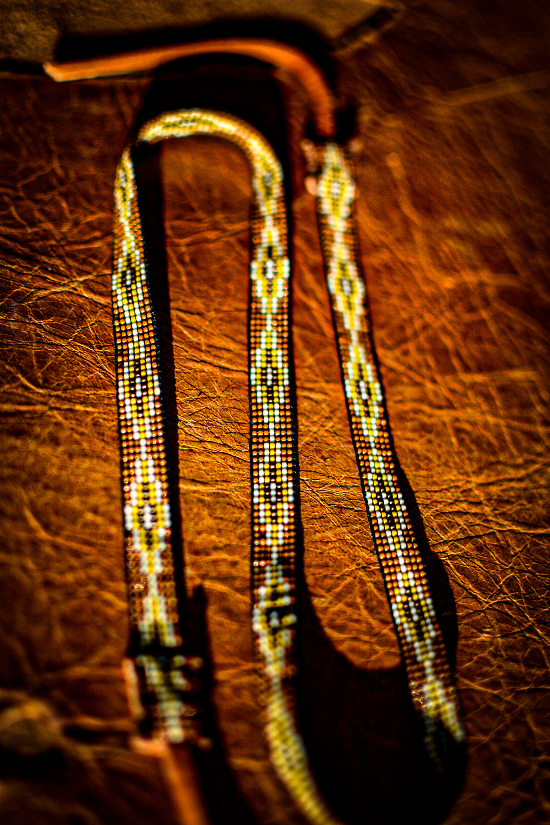 Hat Band — “Buck Creek” in brown