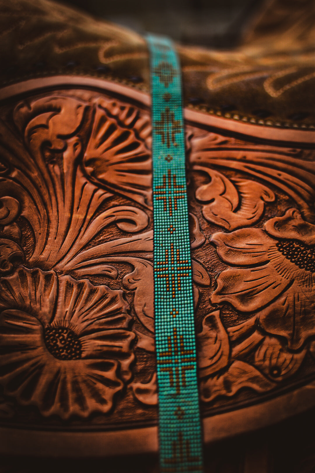 Hat Band — Made to Order — Larch” in Turquoise