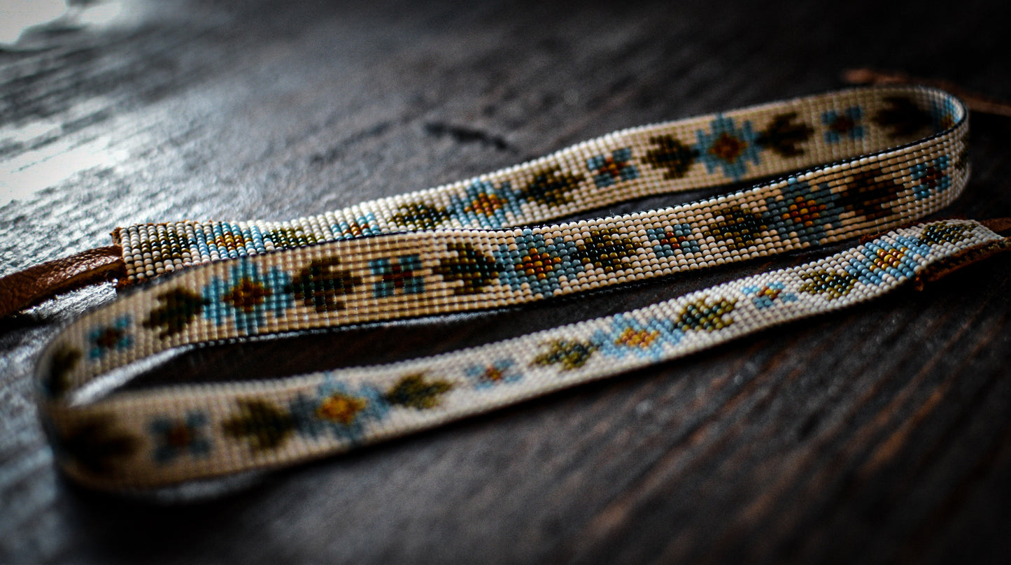 Hat Band — Made to Order — “Prairie Crocus”