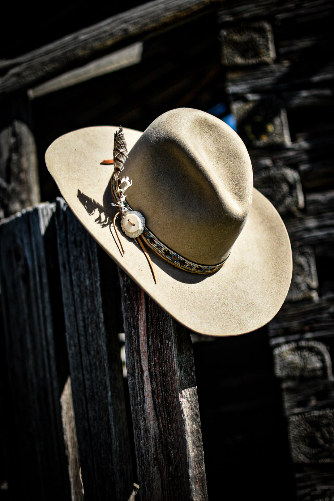 Hat Band — Made to Order — “Prairie Crocus”
