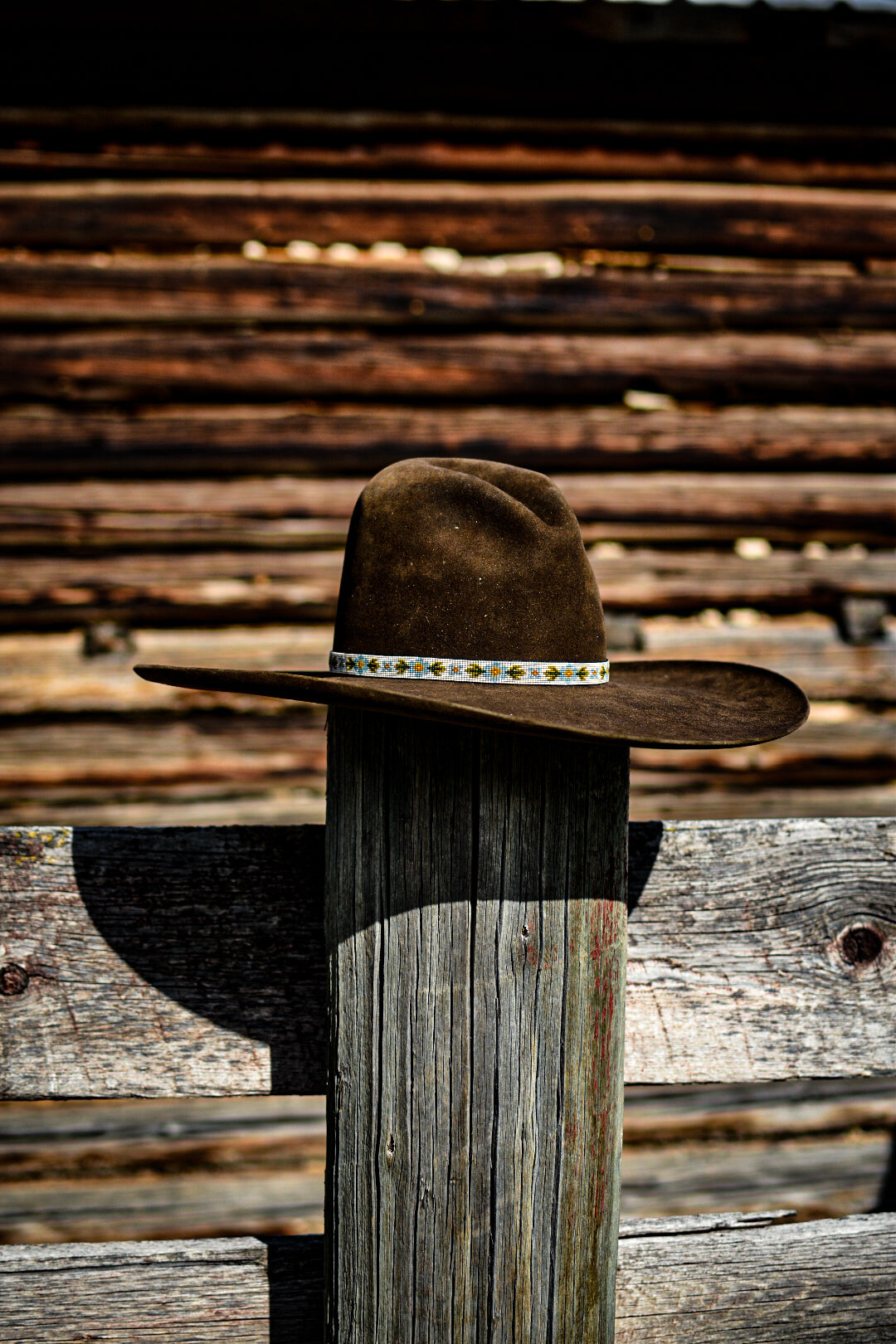 Hat Band — “Prairie Crocus”