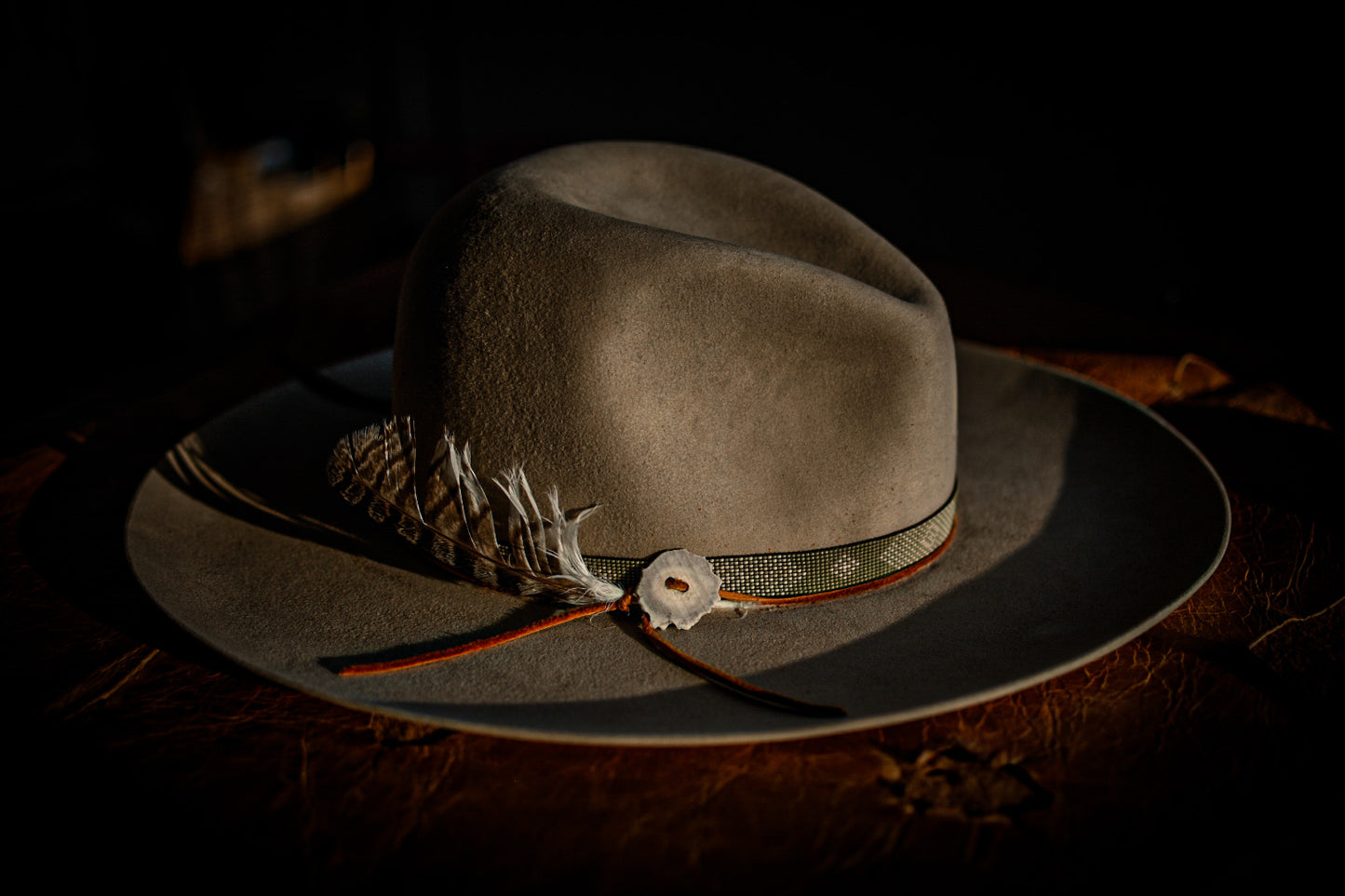 Hat Band — “Trinidad” in Sagebrush