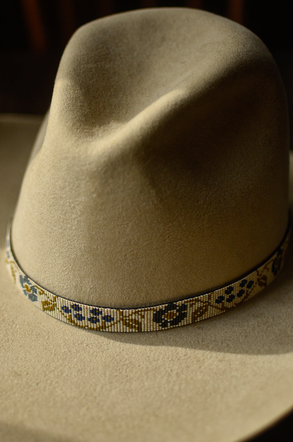 Hat Band — Made to Order “Forget Me Not”