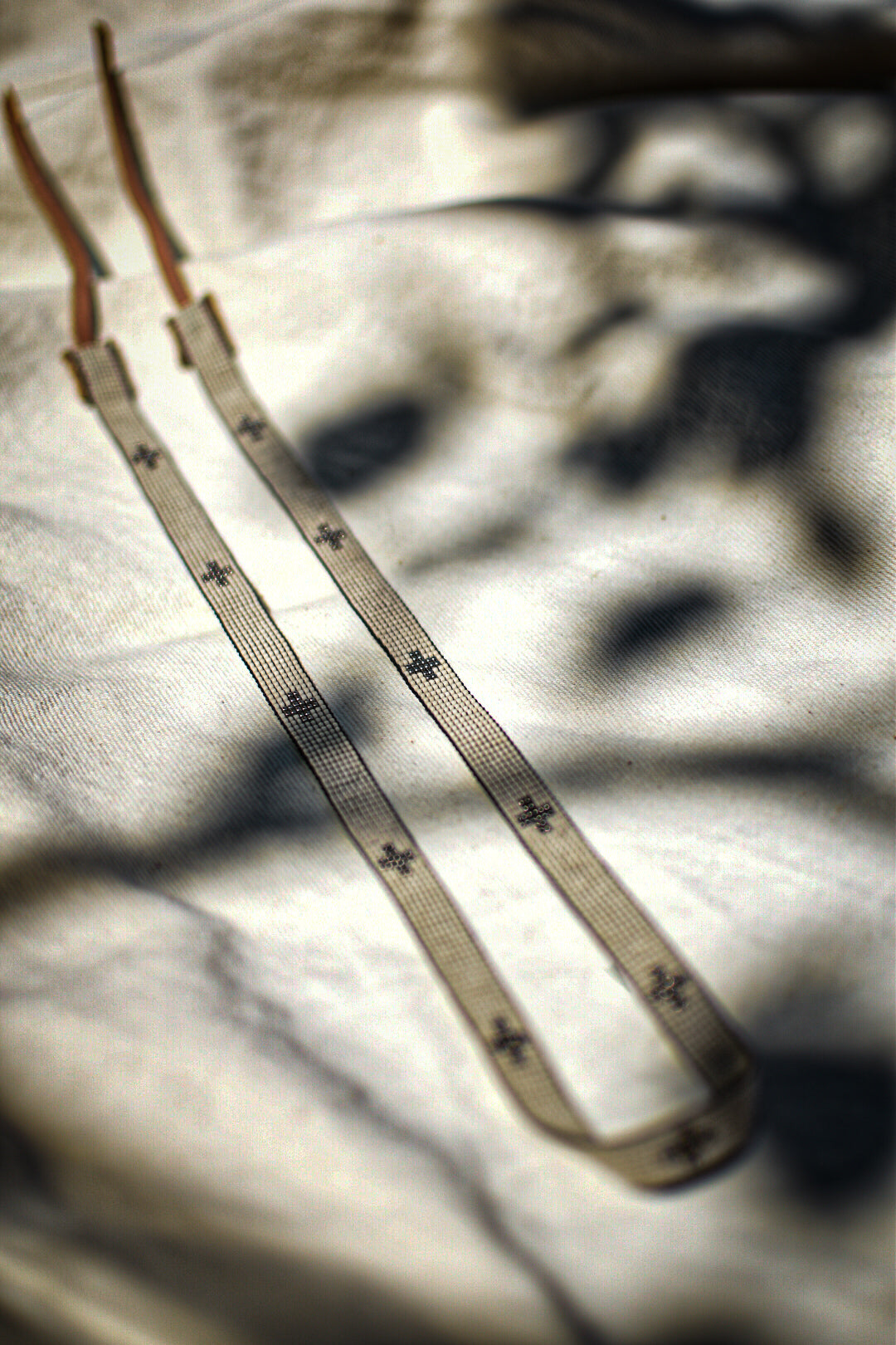 Hat Band — “Silver Crosses”