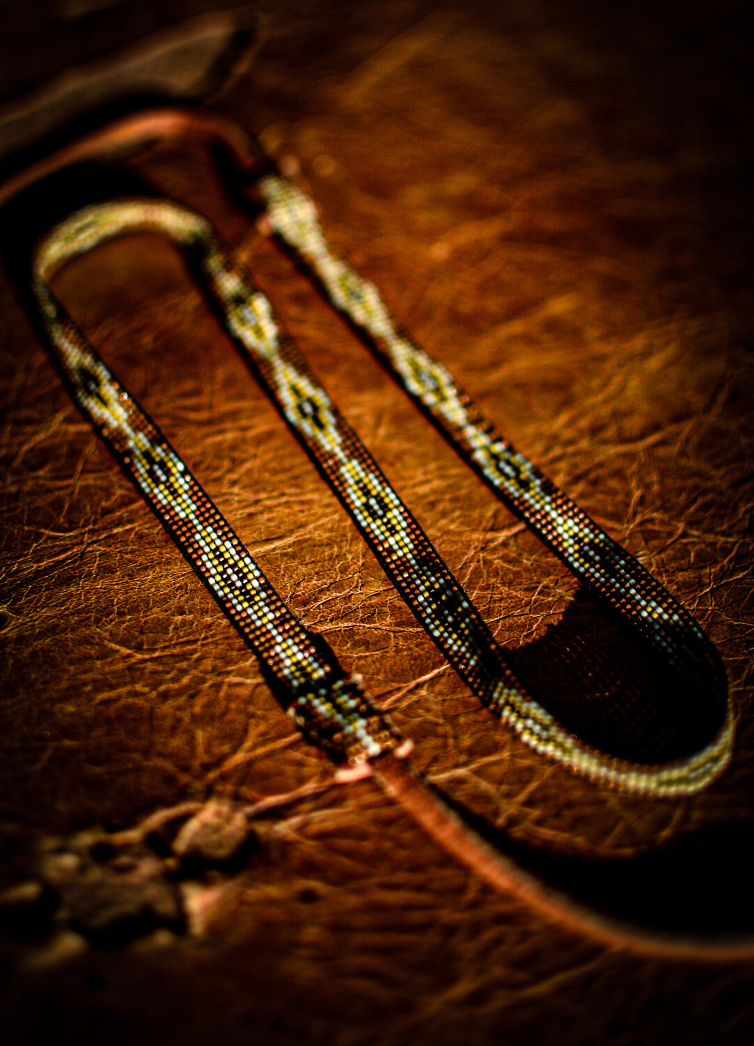 Hat Band — “Buck Creek” in brown