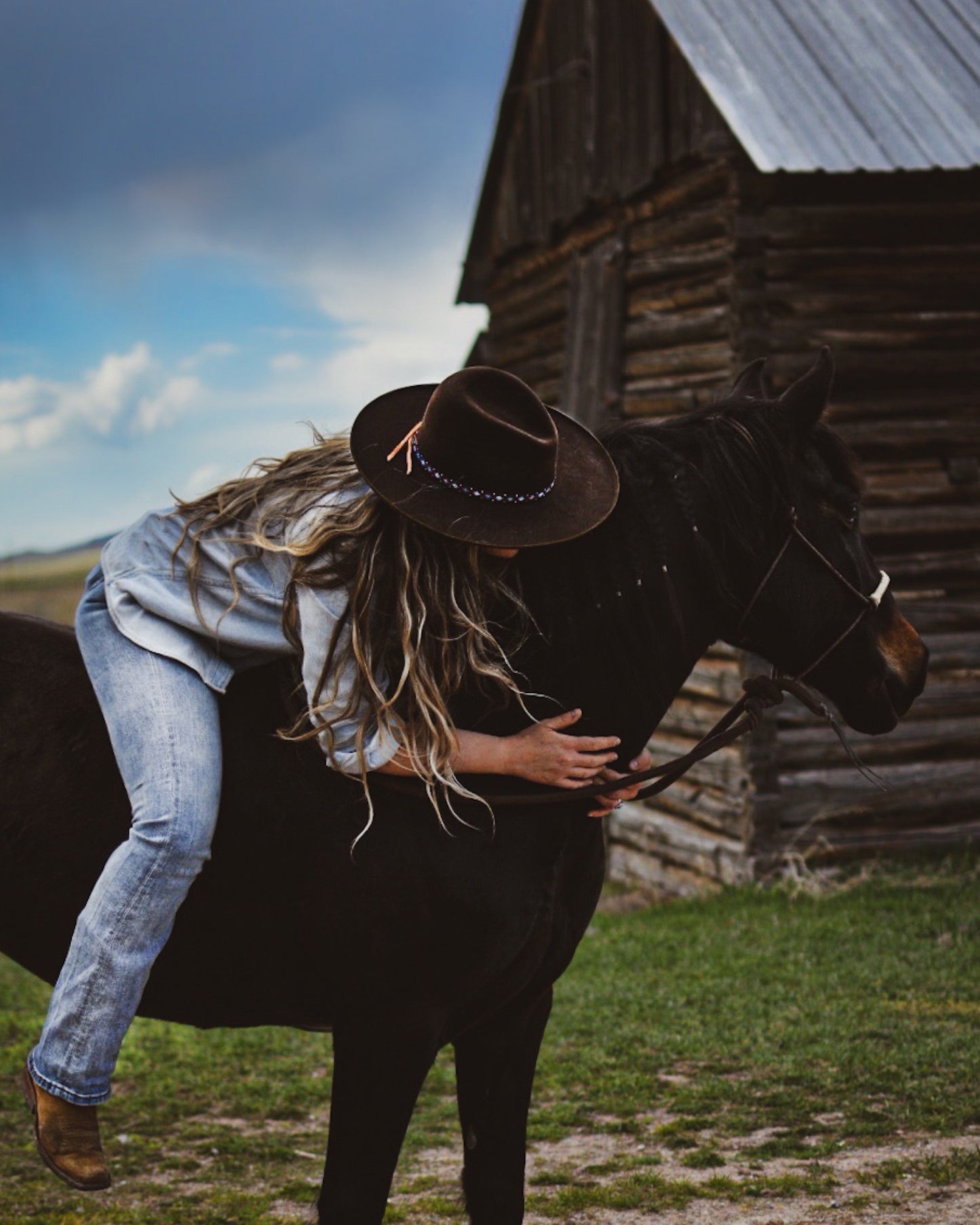 Hat Band — Made to Order— “Saddle Blanket” (narrow - red)