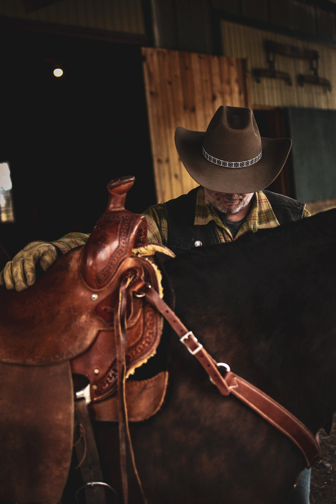 Hat Band — "Garnet"