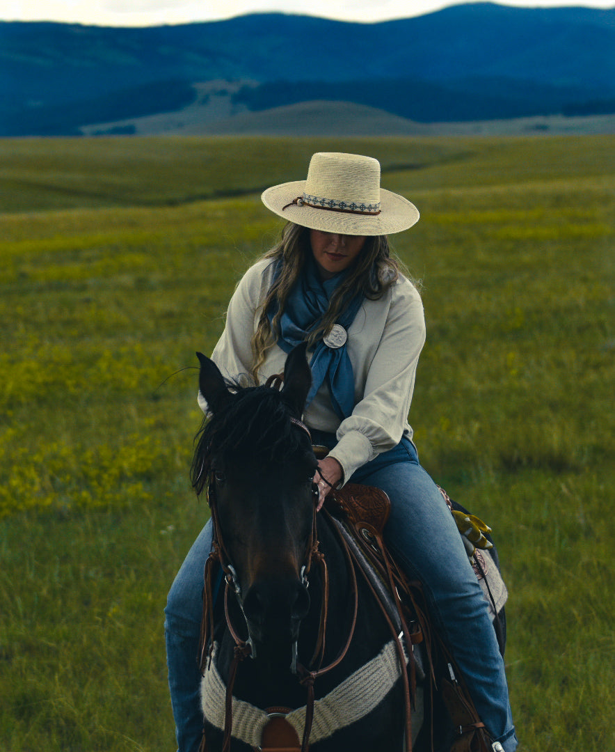 Made to Order - Hat Band - “Quilted Crosses”