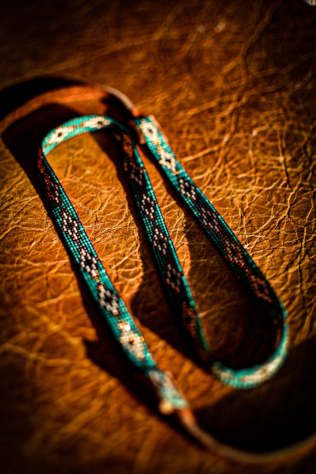 Hat Band — “Buck Creek” in turquoise