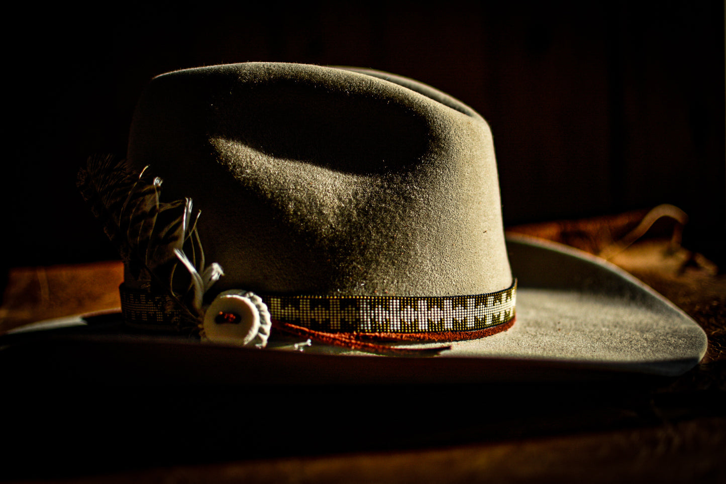 Hat Band — “Rabbit Brush”