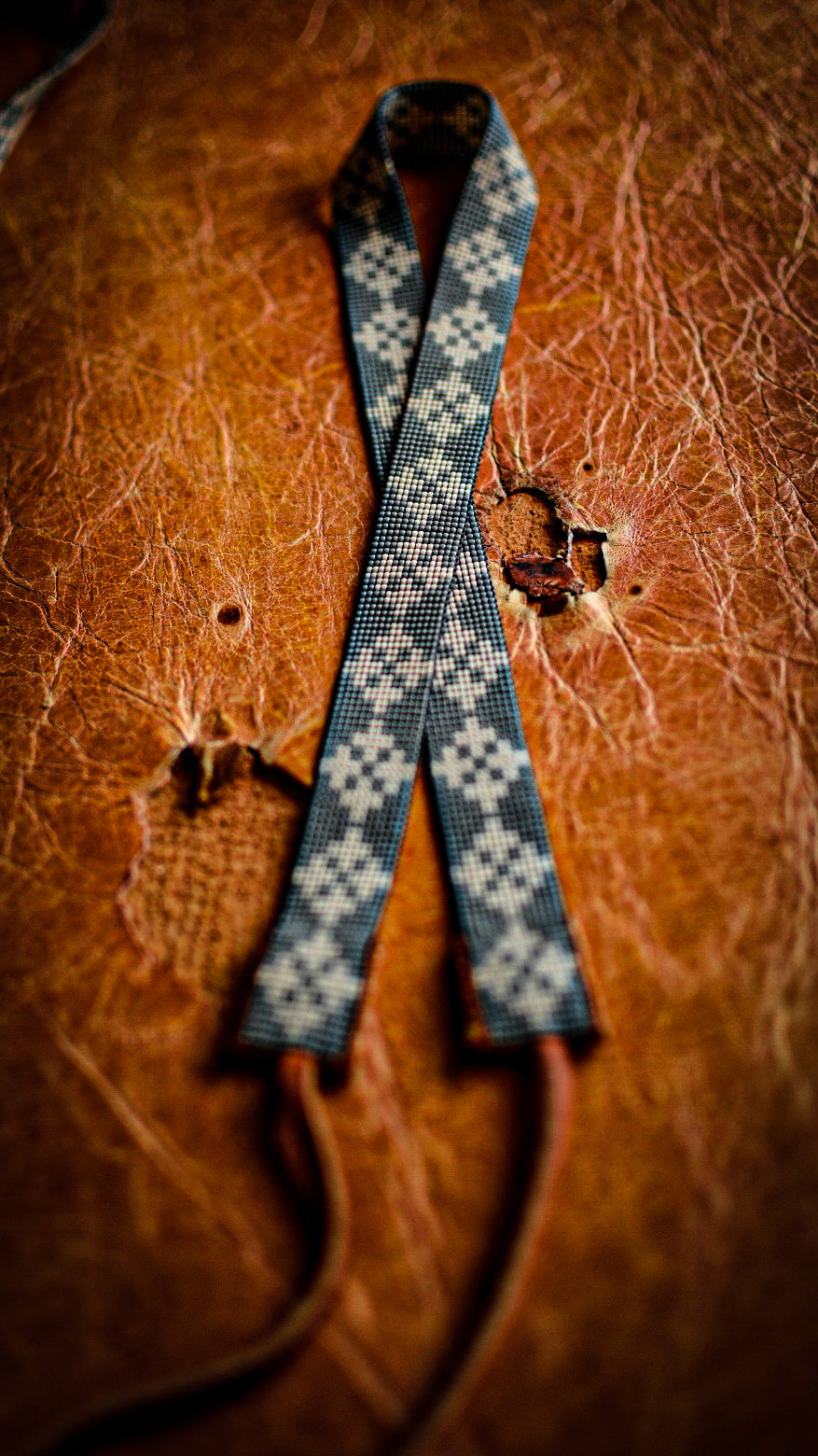 Hat Band — “Quilted Crosses”