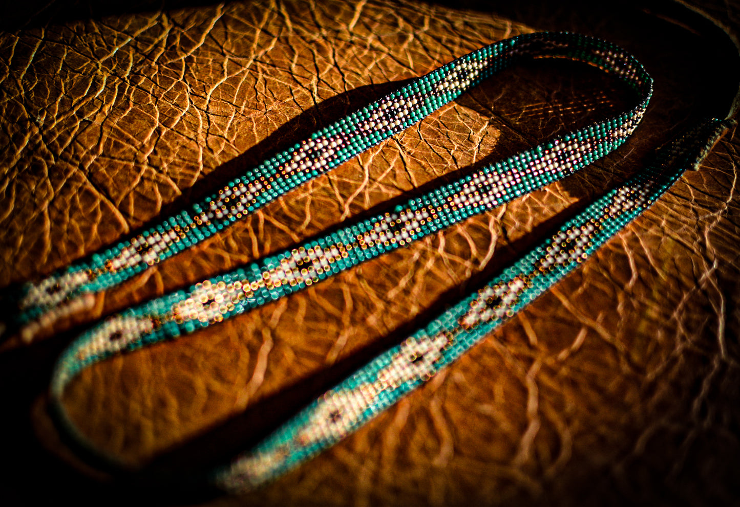 Hat Band — “Buck Creek” in turquoise