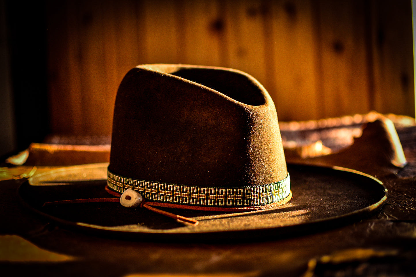 Hat Band — “Cinch” in olive