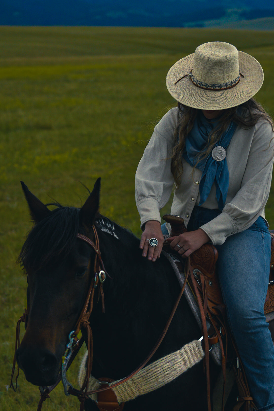 Made to Order - Hat Band - “Quilted Crosses”