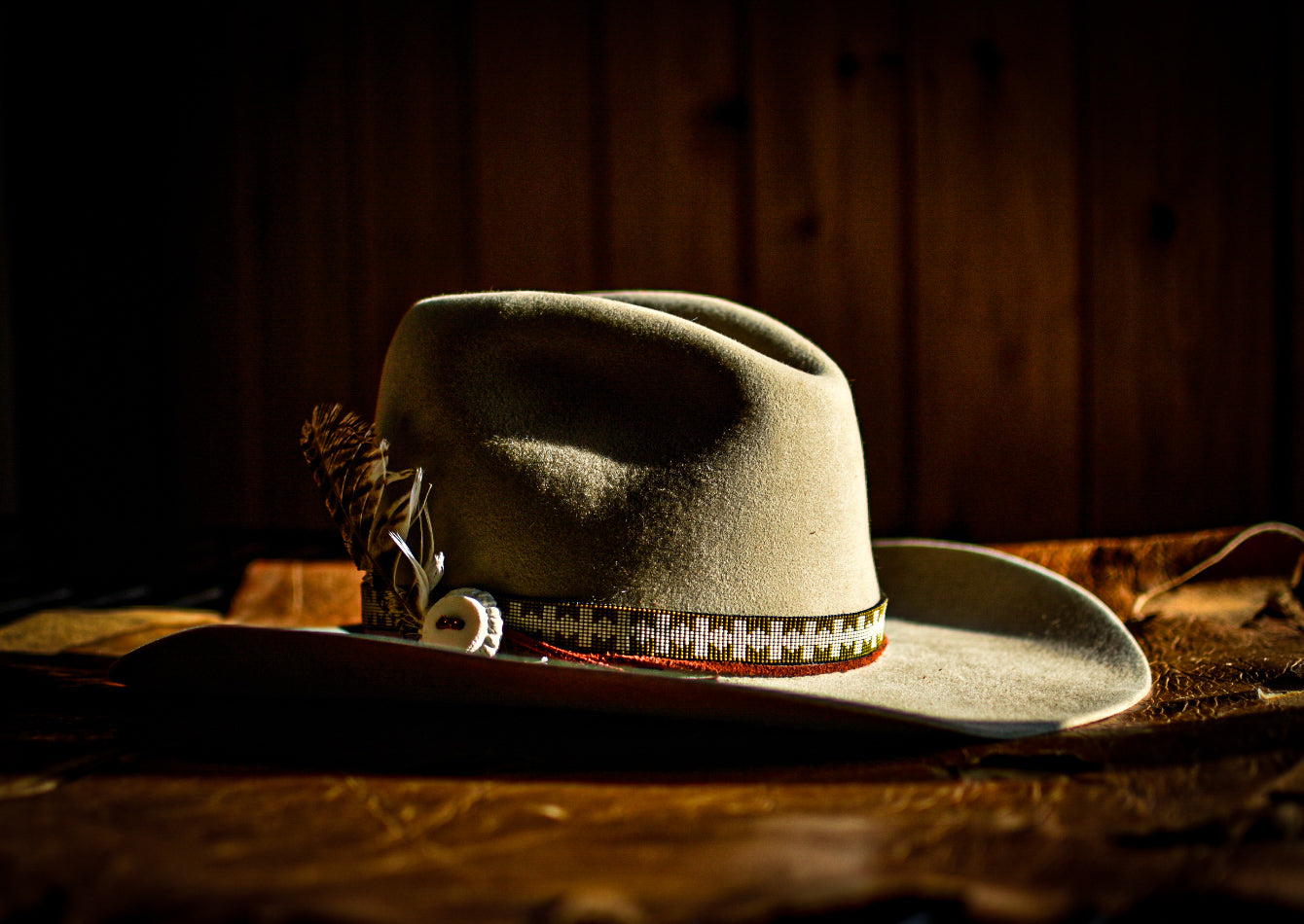 Hat Band — “Rabbit Brush”