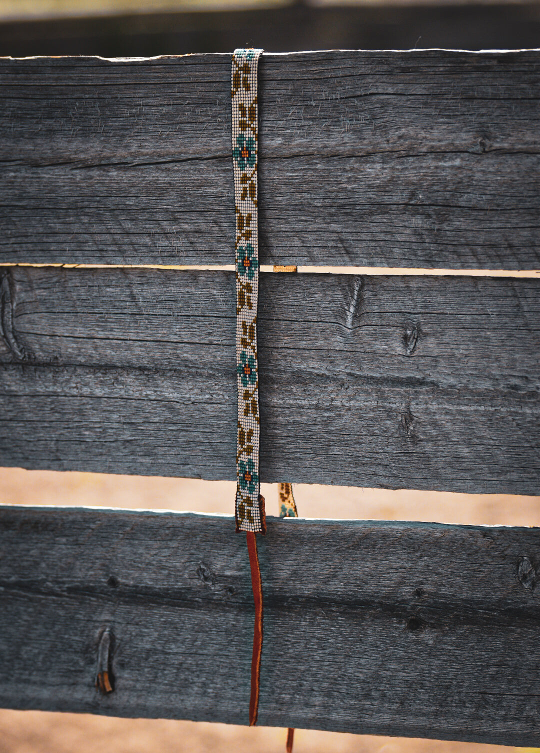 Hat Band — “Blue Flax”