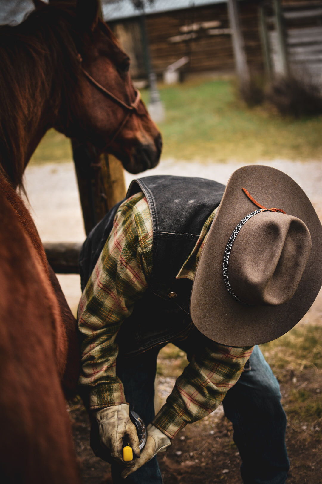 Hat Band — Made to Order — “Garnet”