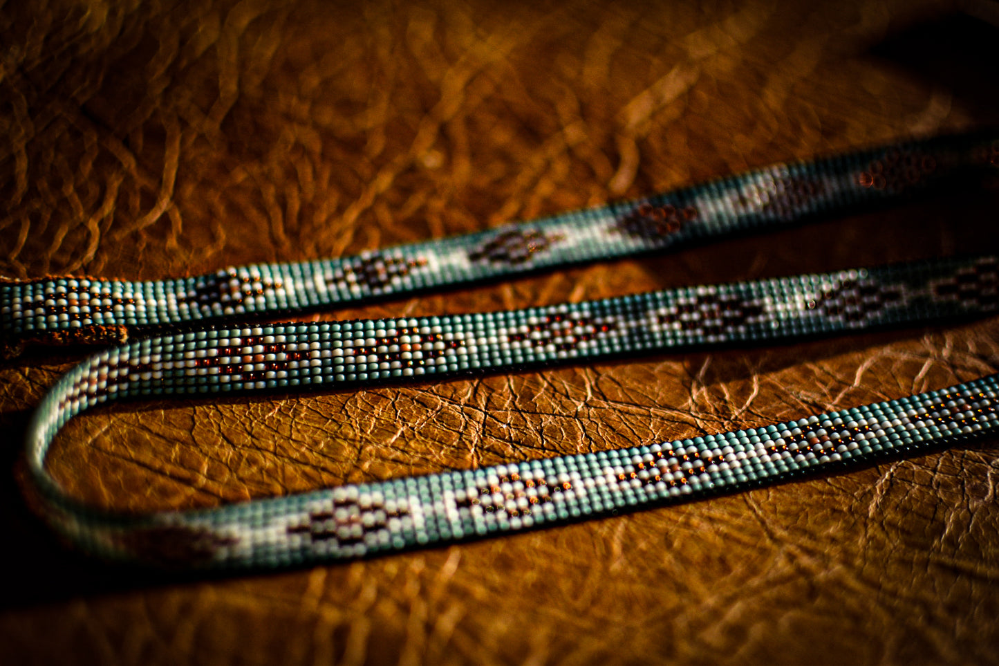 Hat Band — “Buck Creek” in light blue