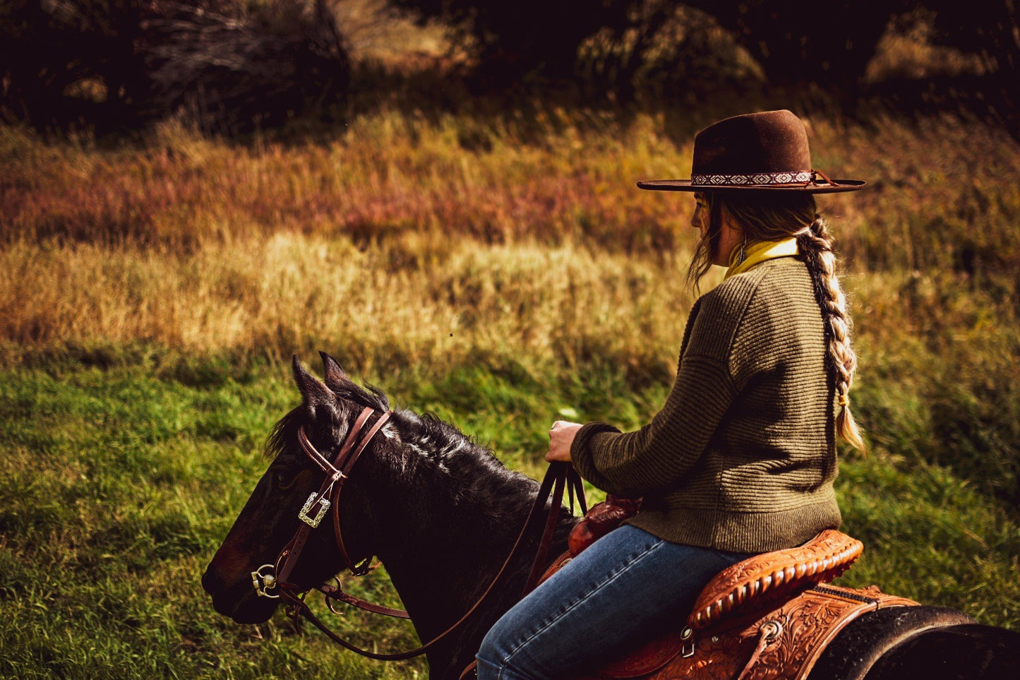 Hat Band — “Prairie Fire”