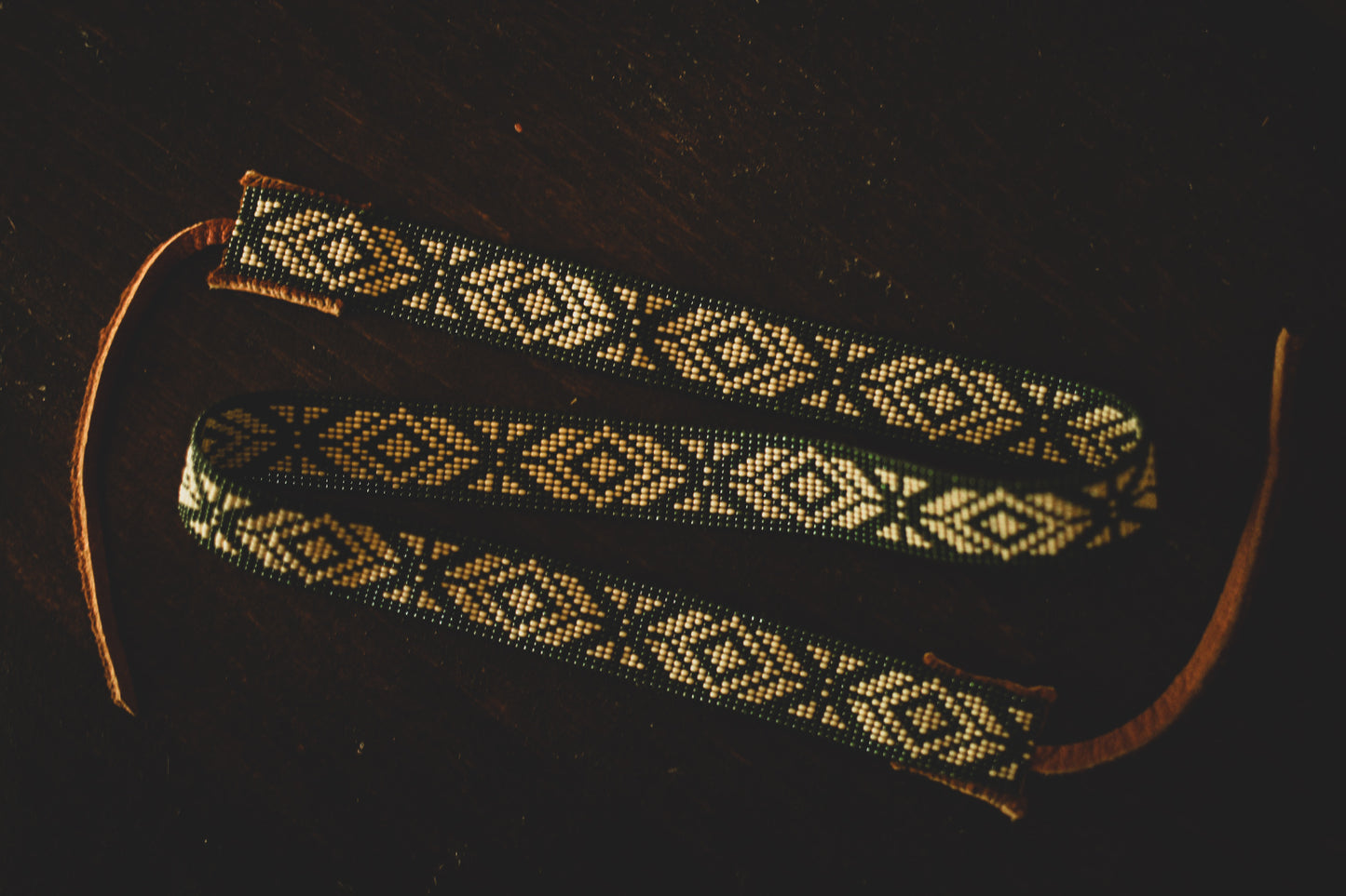 Hat Band — “Prairie Fire” in Forest