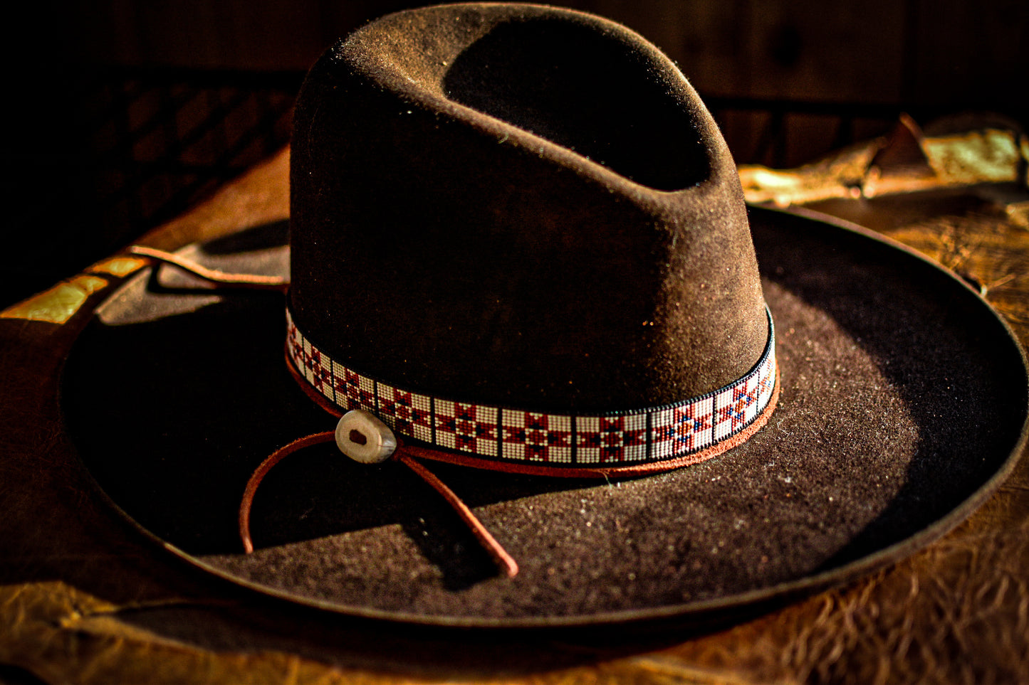 Hat Band — “Quilt Star”