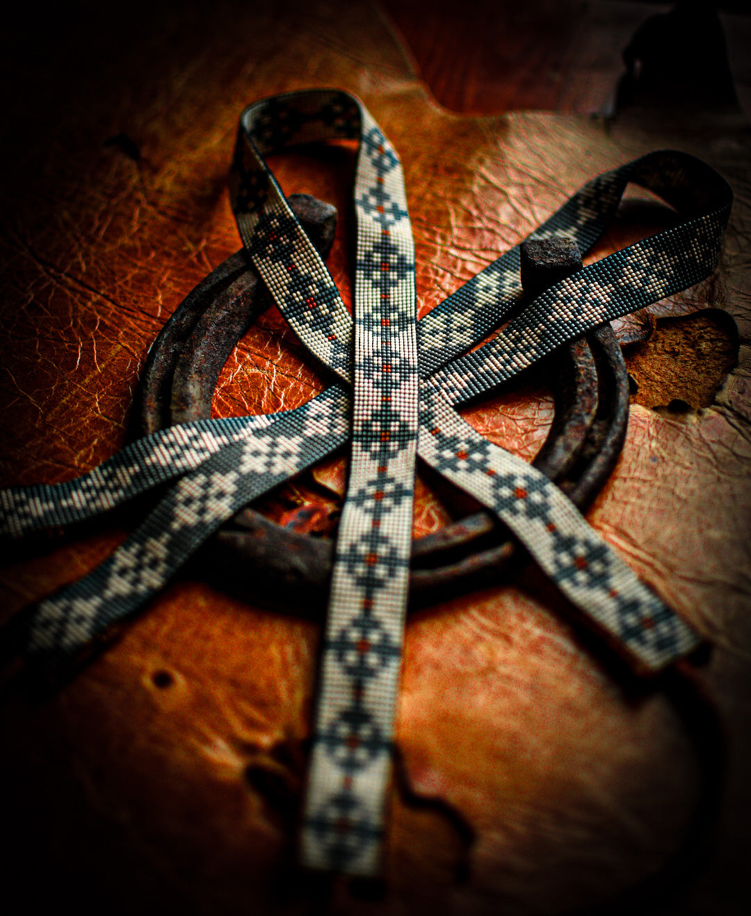 Hat Band — “Quilted Crosses”