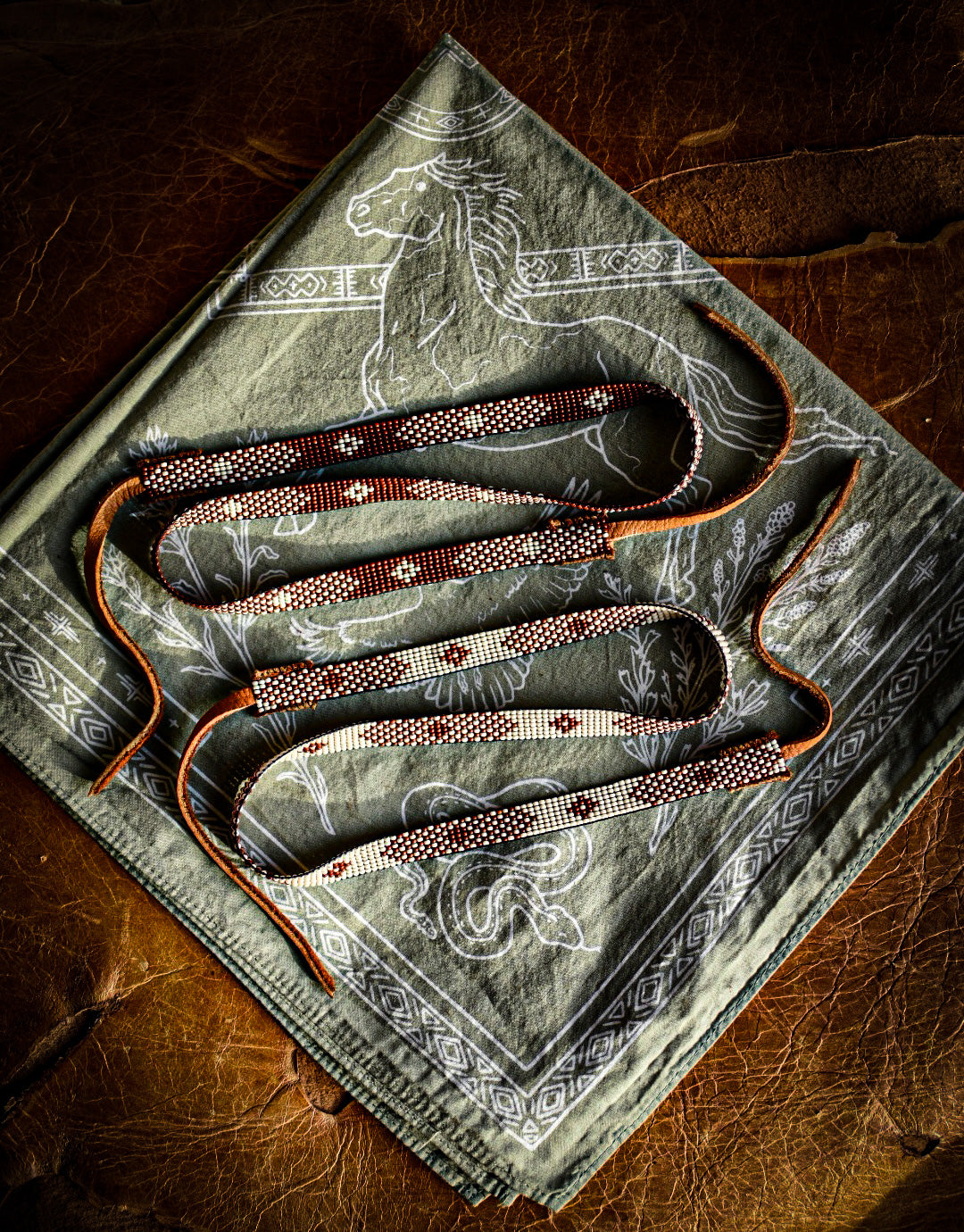 Hat Band — “Trinidad” in Bone