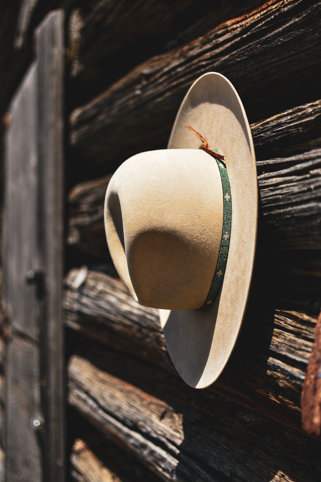 Hat Band — Made to Order — “Turquoise Crosses”