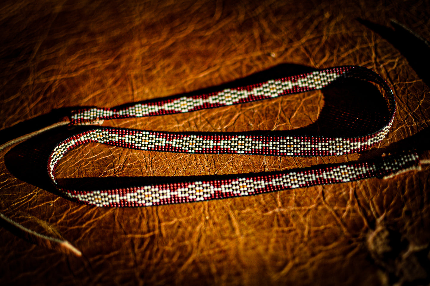 Hat Band — “Buck Creek” in red