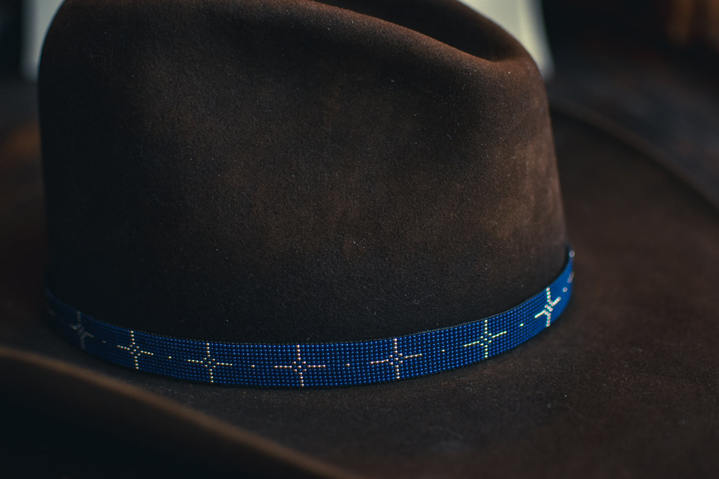 Hat Band — “Polaris” in navy