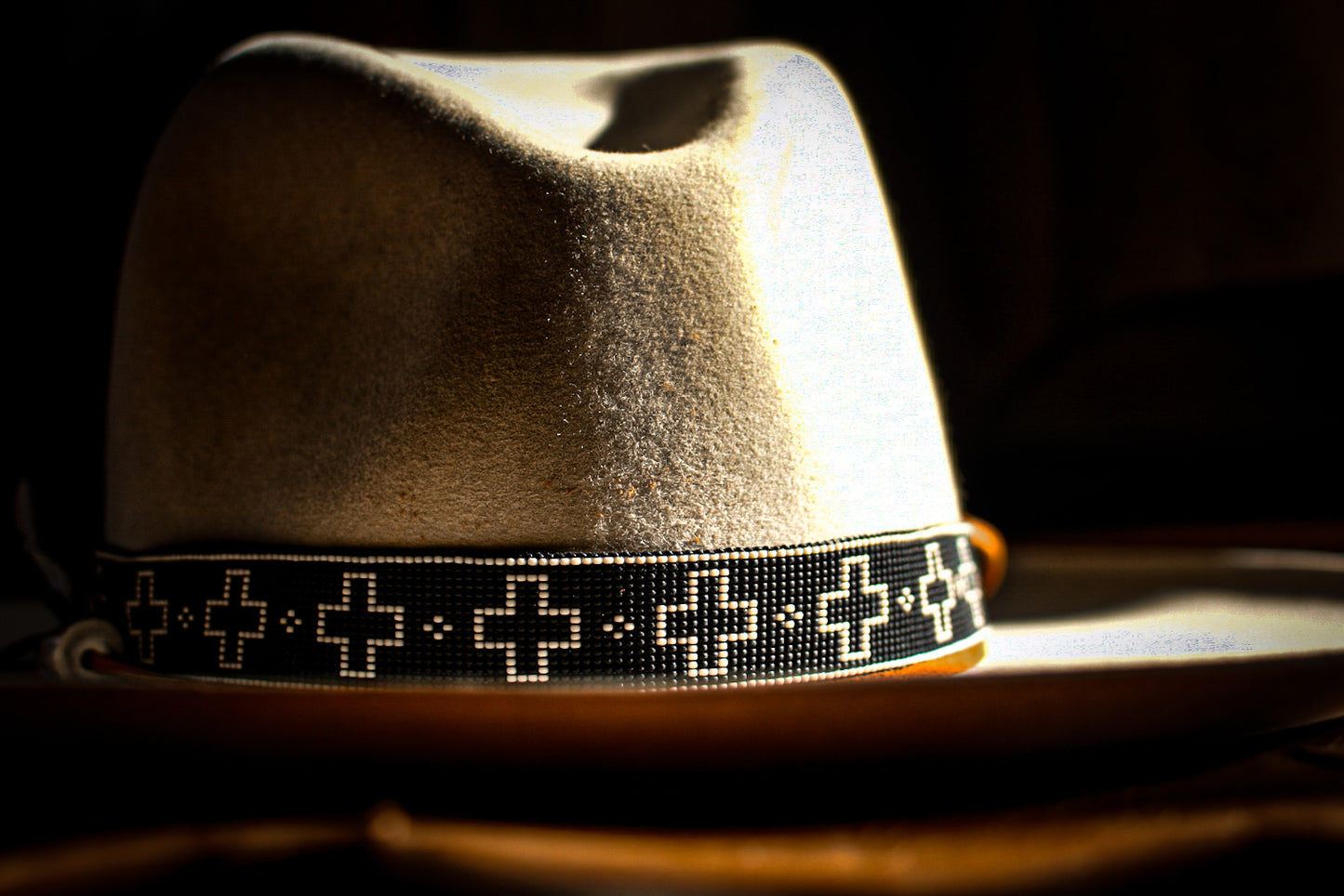 Hat Band — “Open Cross”