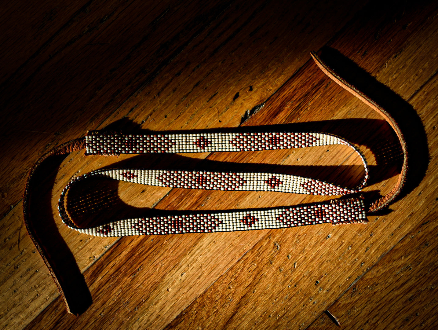 Hat Band — “Trinidad” in Bone