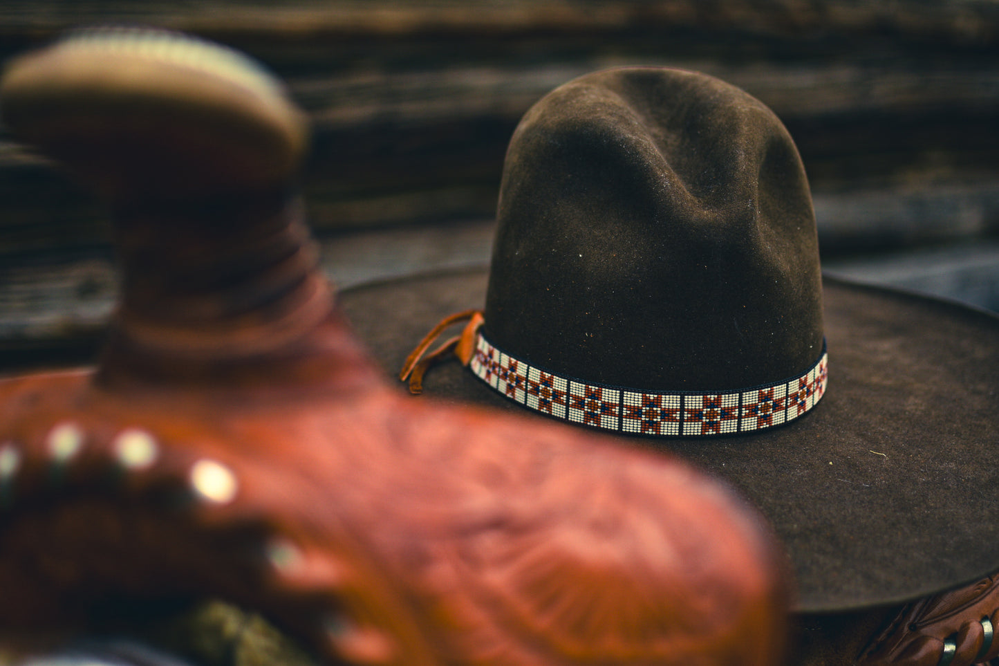 Hat Band — “Quilt Star”