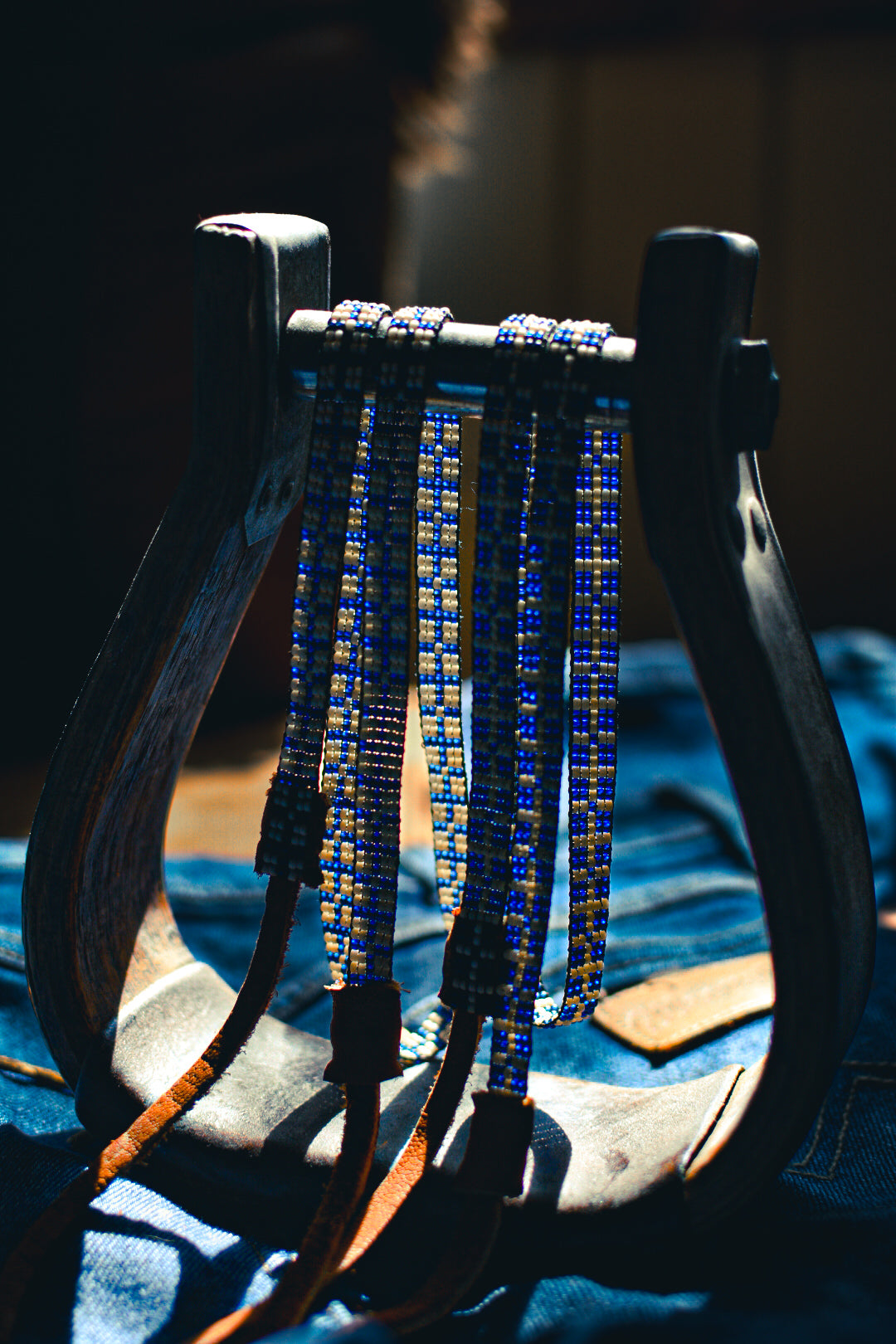 Hat Band — Made to Order — “Pearl Snap” and “Blue Jeans”