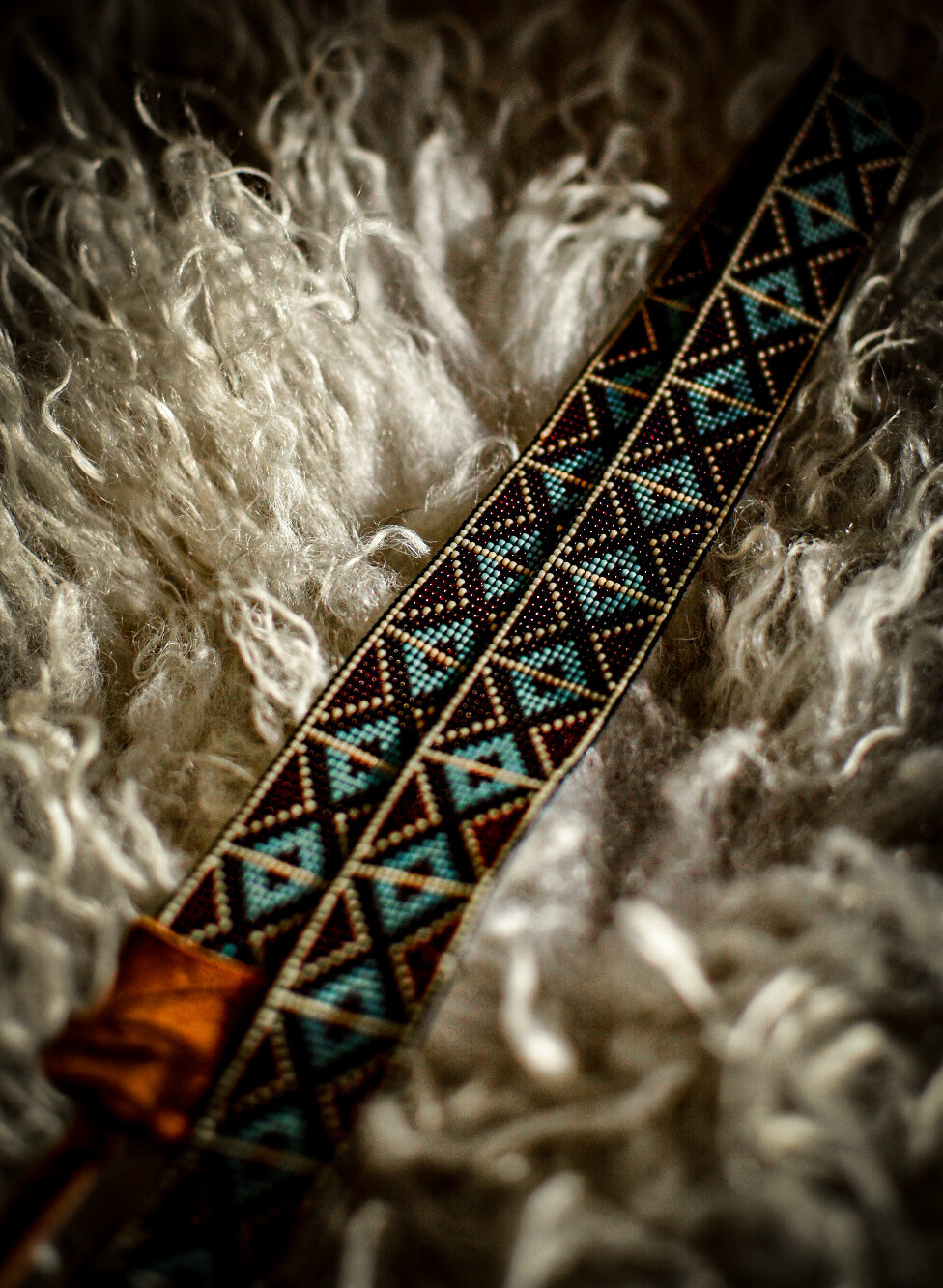 Hat Band — "Garnet"