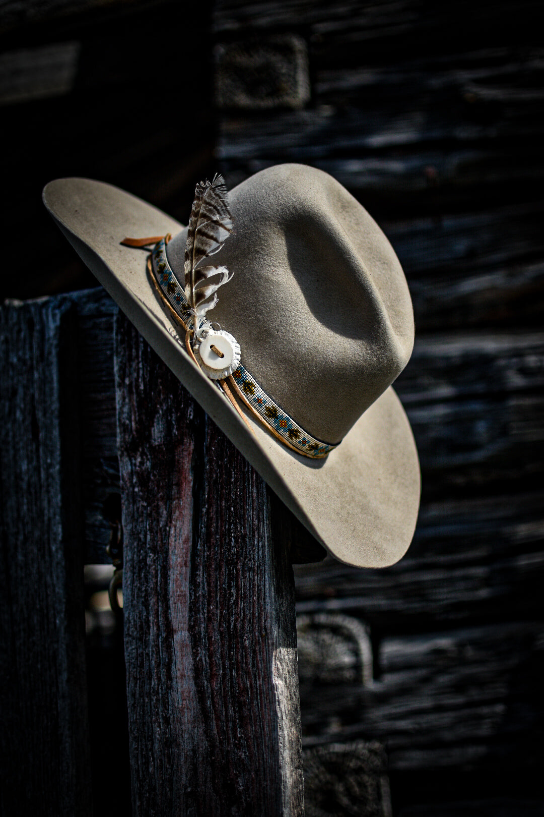 Hat Band — “Prairie Crocus”