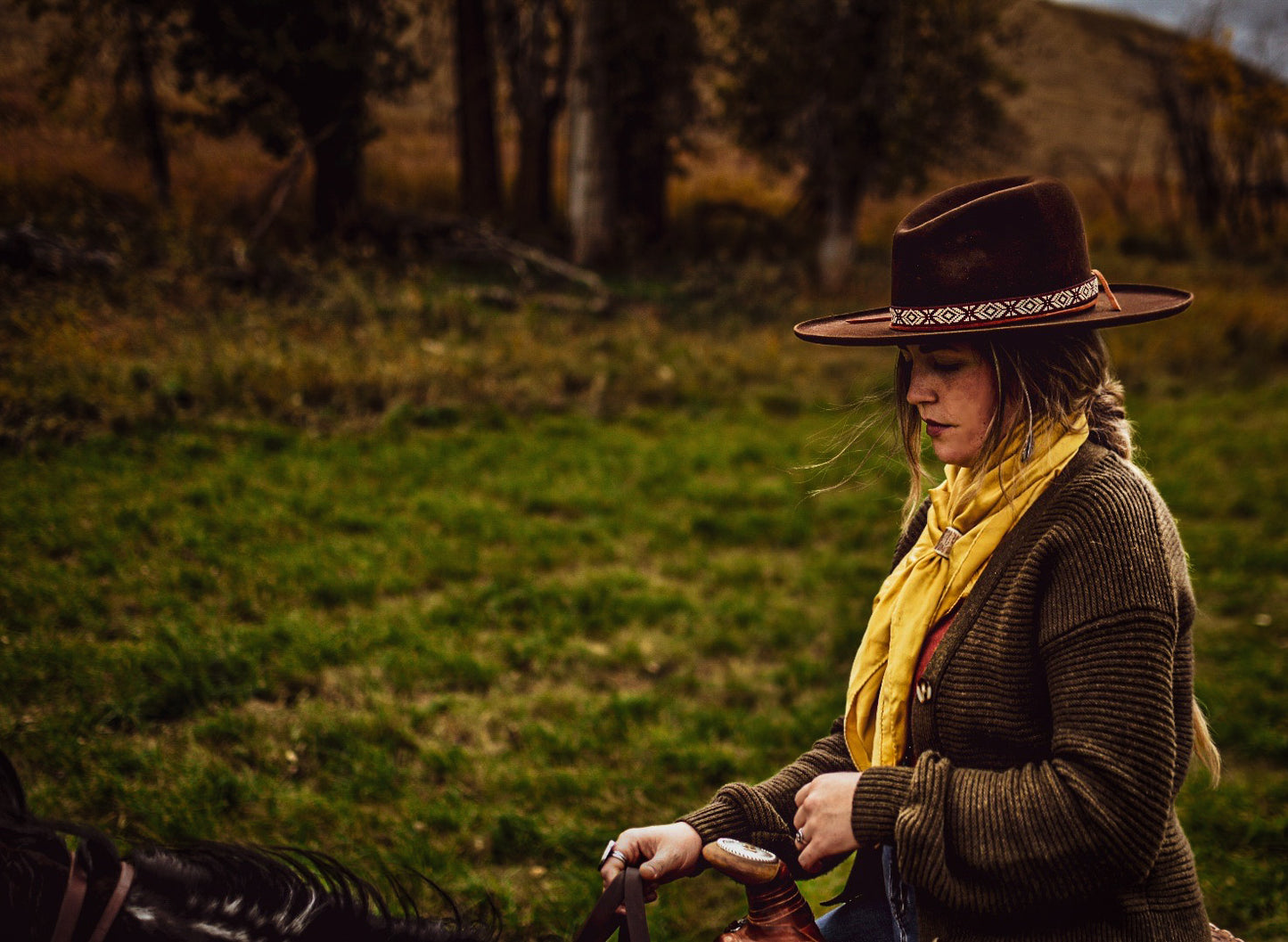 Hat Band — “Prairie Fire”