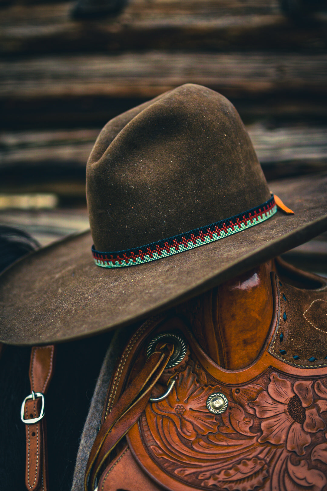 Hat Band — “Red Trail”