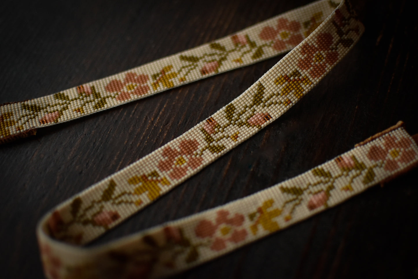 Hat Band — Made to Order — “Prairie Rose”