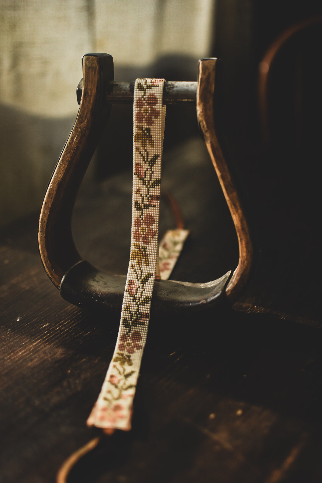 Hat Band — “Prairie Rose”