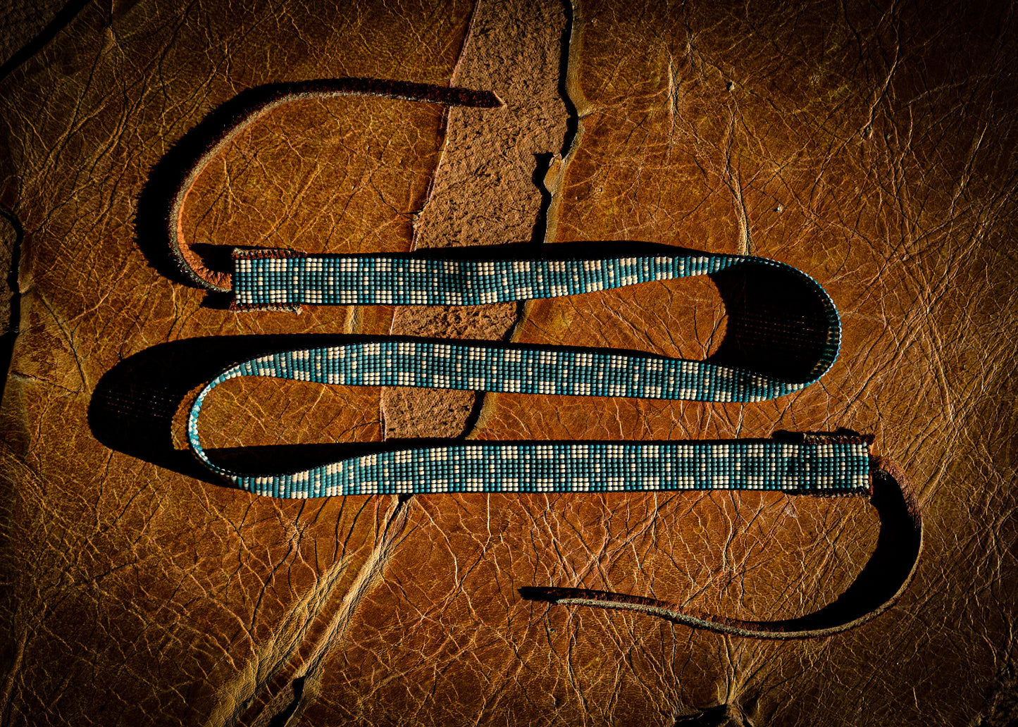 Hat Band — Made to Order— “Mountain Bluebird”