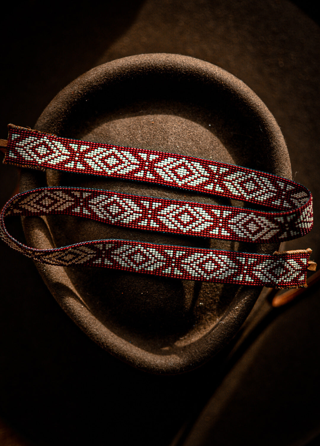 Hat Band — Made to Order — “Prairie Fire”