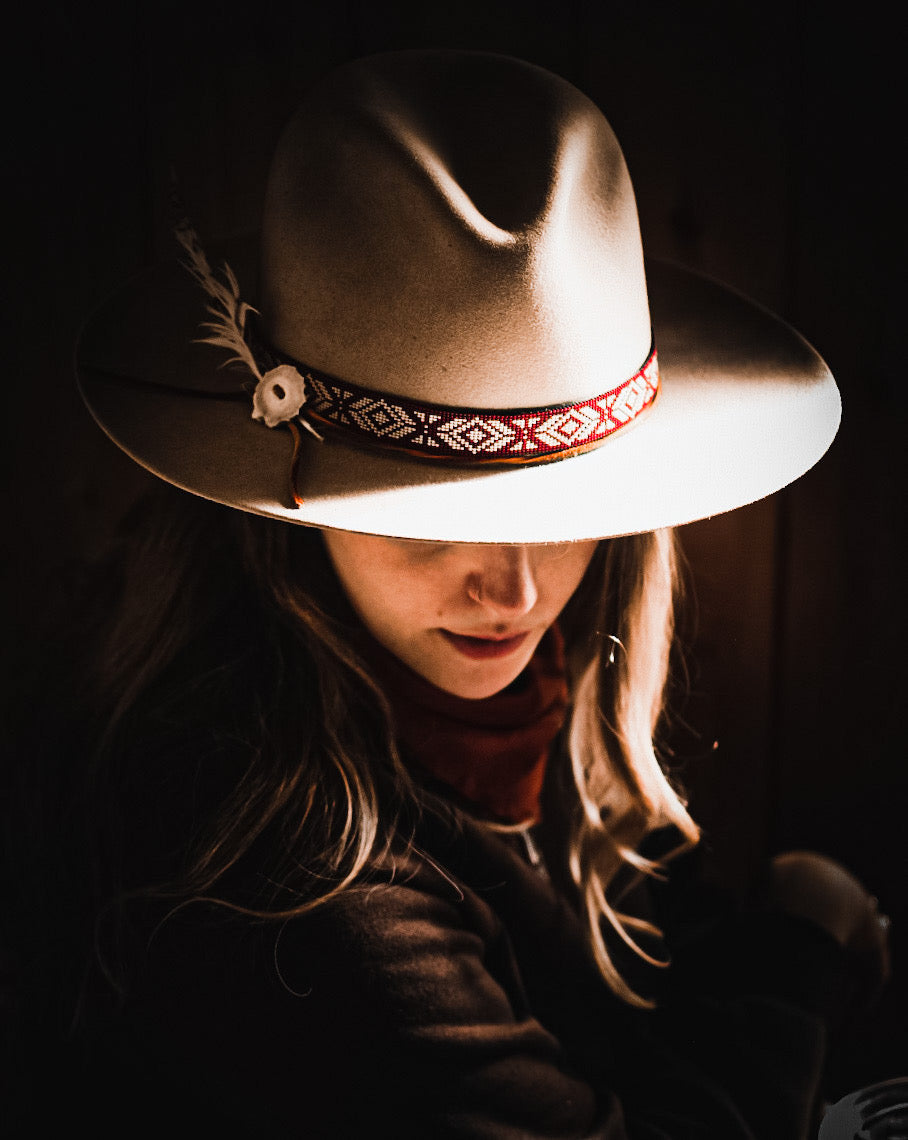 Hat Band — Made to Order — “Prairie Fire”