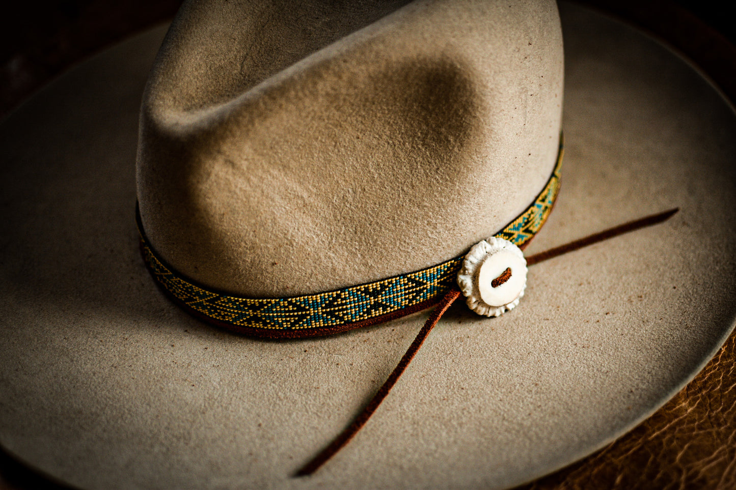 Hat Band — Made to Order — “Bear Grass”